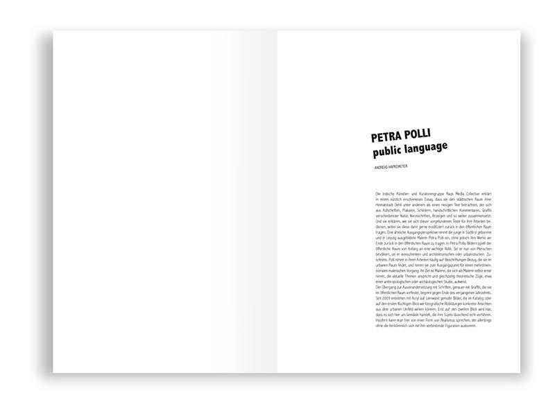 Petra Polli, OHNE TITEL