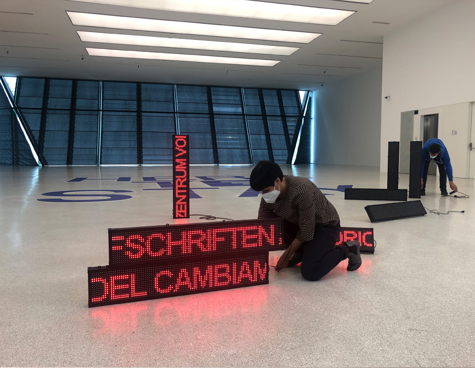 Installation TRANSFORM Museion Bozen