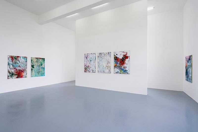 Petra Polli, Ausstellungsansicht 2 A line to