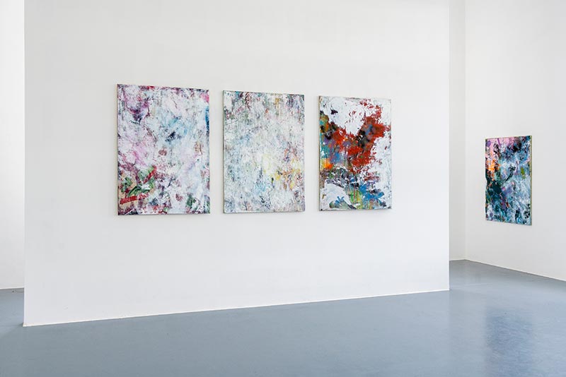 Petra Polli, Ausstellungsansicht 1 A line to