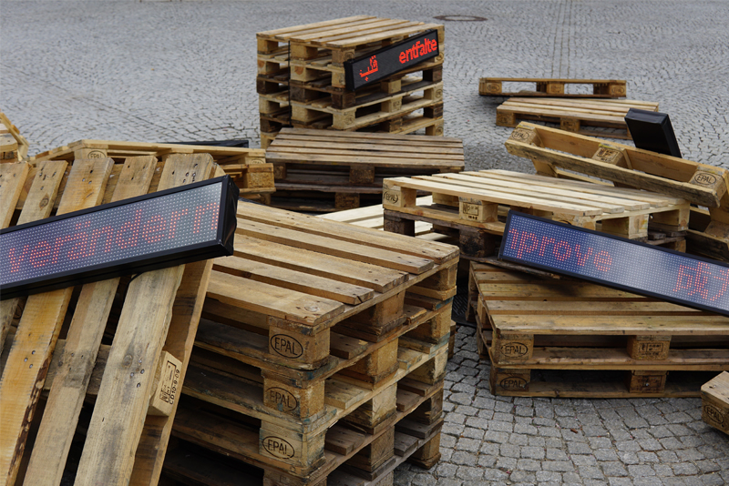 TRANSFORM Installationen im öffentlichen Raum